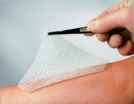 Lomatuell H vaseliin/parafiinvõrk 5 x 5 cm N10